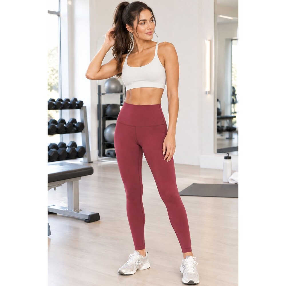 LULULEMON Wunder Under Super High-Rise Tight 28" 4 Chianti Full Luxtreme EUC B93